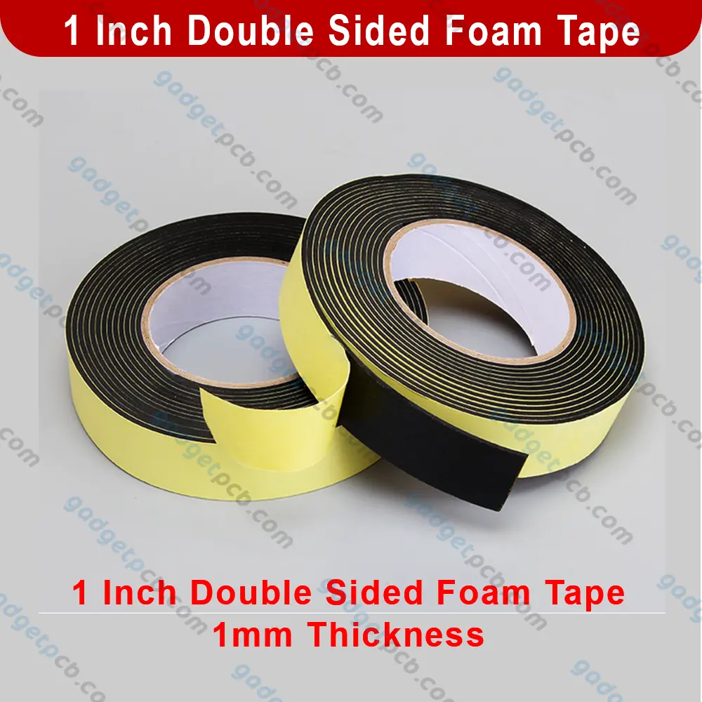 25mm Foam Tape 1 Inch Black Double Sided Foam Tape 25mm Both Side Gum Foam Tape Double Side Tape 1 25mm Foam Tape 1 Inch Black Double Sided Foam Tape