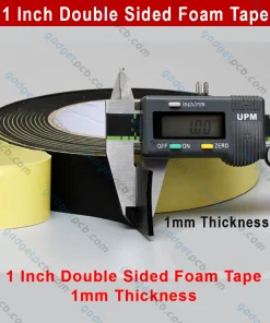 25mm Foam Tape 1 Inch Black Double Sided Foam Tape 25mm Both Side Gum Foam Tape Double Side Tape 6 25mm Foam Tape 1 Inch Black Double Sided Foam Tape