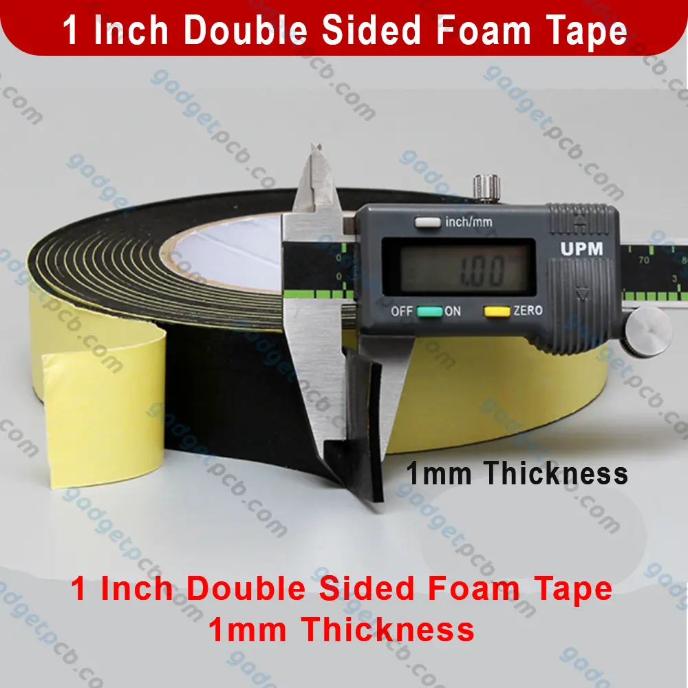 25mm Foam Tape 1 Inch Black Double Sided Foam Tape 25mm Both Side Gum Foam Tape Double Side Tape 3 25mm Foam Tape 1 Inch Black Double Sided Foam Tape