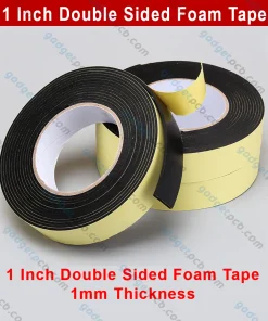 25mm Foam Tape 1 Inch Black Double Sided Foam Tape 25mm Both Side Gum Foam Tape Double Side Tape 7 25mm Foam Tape 1 Inch Black Double Sided Foam Tape