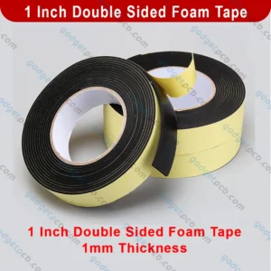 25mm Foam Tape 1 Inch Black Double Sided Foam Tape