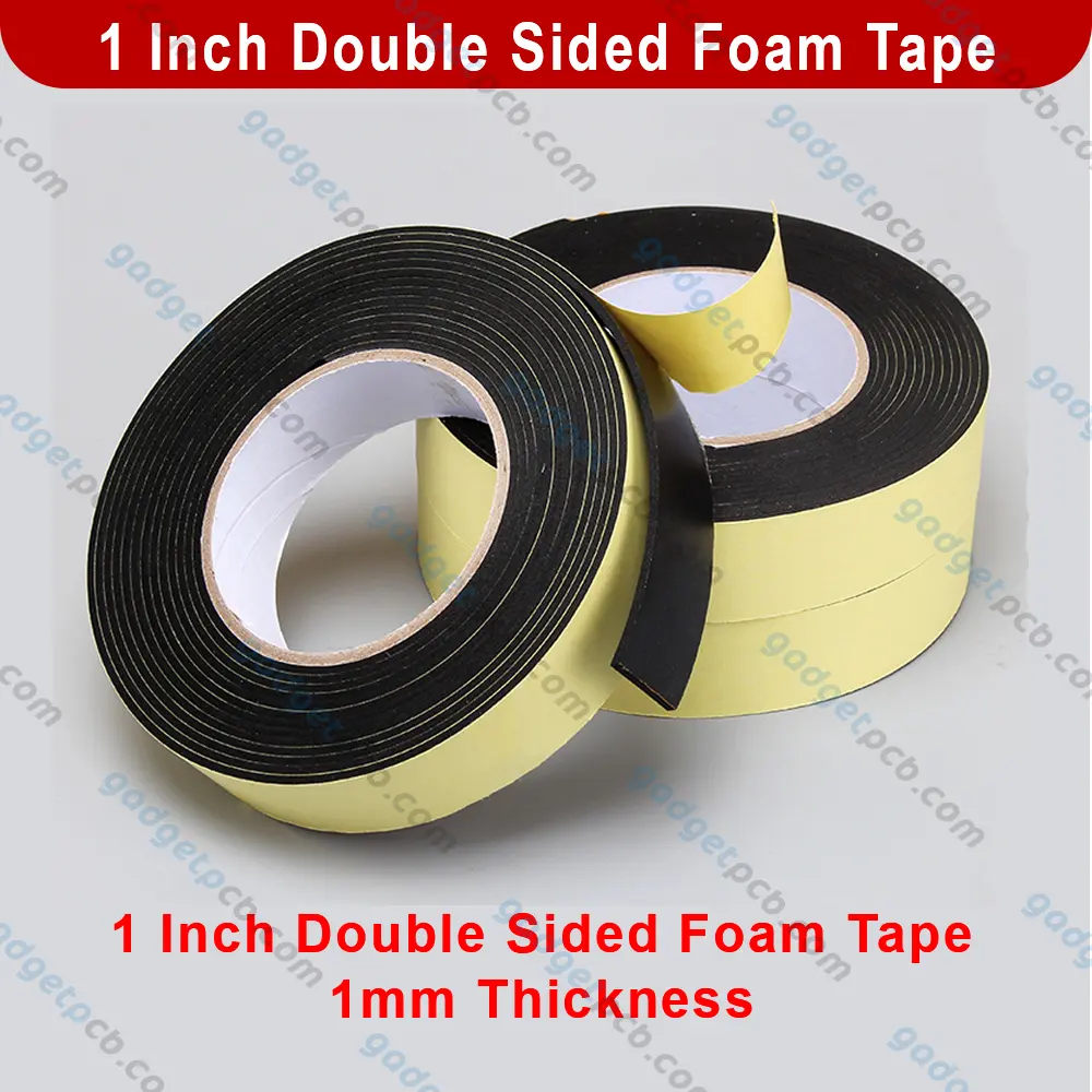 25mm Foam Tape 1 Inch Black Double Sided Foam Tape 25mm Both Side Gum Foam Tape Double Side Tape 4 25mm Foam Tape 1 Inch Black Double Sided Foam Tape