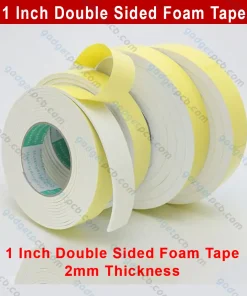 25mm Foam Tape 1 Inch White Double Sided Foam Tape 25mm Both Side Gum Foam Tape