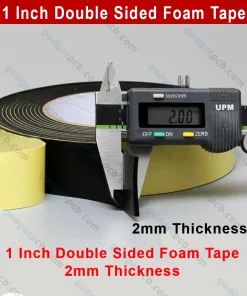 25mm Foam Tape 1 Inch White Double Sided Foam Tape 25mm Both Side Gum Foam Tape