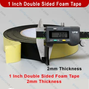25mm Foam Tape 1 Inch White Double Sided Foam Tape 25mm Both Side Gum Foam Tape