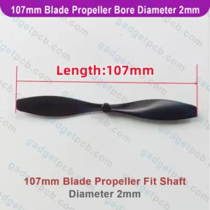 108mm propeller blade for 180 motor fan 2mm 2