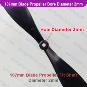 108mm propeller blade for 180 motor fan 2mm 3