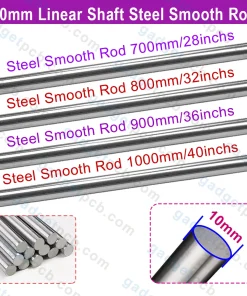10mm Linear Rail Shaft Length 700mm To 1000mm Smooth Rod