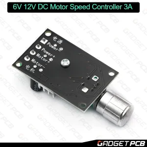 1203BK DC Motor Speed Controller Regulator DC 6V 12V 28V 80W 3A PWM Adjustable Speed Control - Image 3