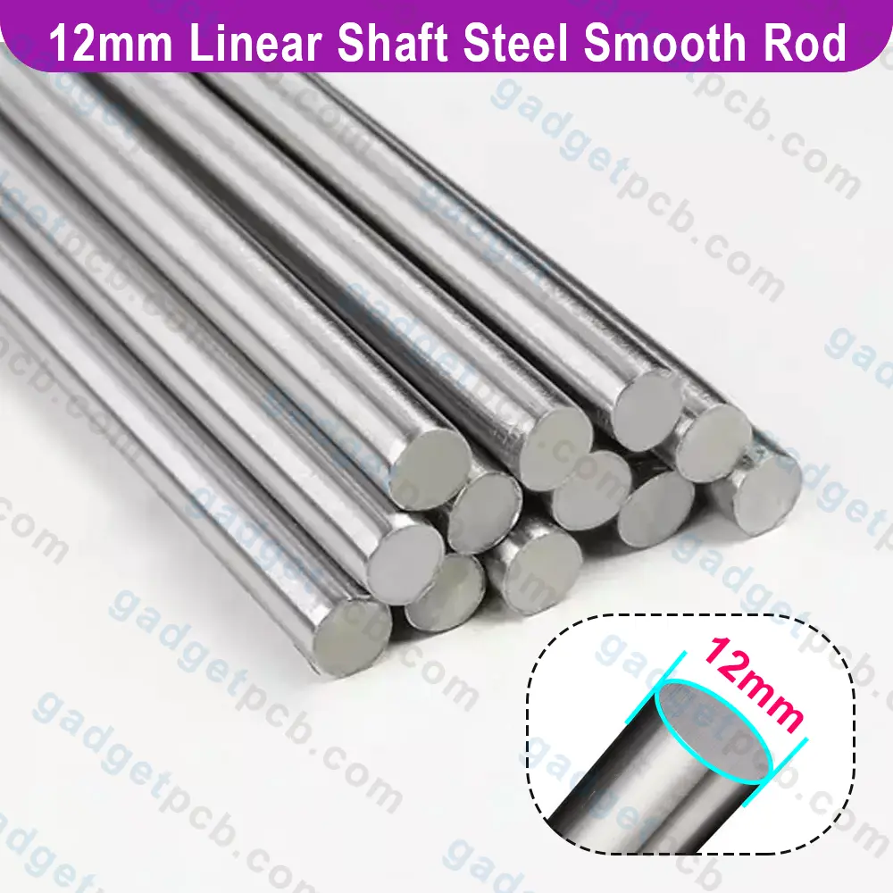 12mm Linear Rail Shaft Length 700mm To 1000mm Smooth Rod 12mm Motion Guide Steel Rod CNC Machine Parts 2 12mm Linear Rail Shaft Length 700mm To 1000mm Smooth Rod 12mm Motion Guide Steel Rod CNC Machine Parts - Image 2