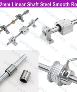 12mm Linear Rail Shaft Length 700mm To 1000mm Smooth Rod 12mm Motion Guide Steel Rod CNC Machine Parts 7 12mm linear rail shaft length 300mm to 600mm 3
