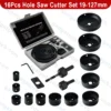 16Pcs Hole Saw Sets Hole Saw Drill Bit Kit