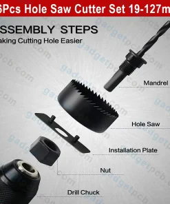 16pcs hole saw sets hole saw drill bit kit 2