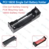 3.7V 18650 1 Tank Battery Holder PC2 PCB Mounting Type