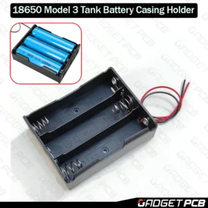 18650 3 Tank Rechargeable Battery Holder 3.7V