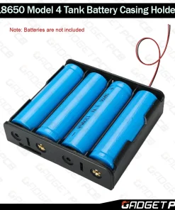 18650 4 Tank Rechargeable Battery Holder 3.7V