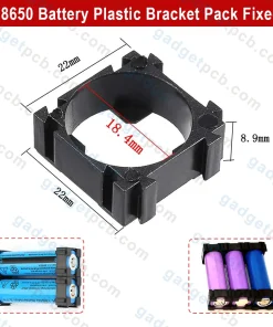 1 CELL Battery Holder 18650 Battery Plastic Bracket Pack Fixed
