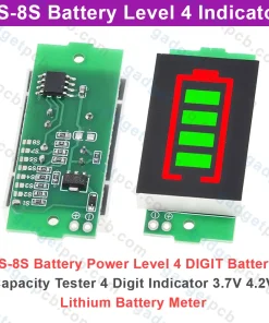 1S-8S Battery Power Level 4 DIGIT Battery Capacity Tester 4 Digit