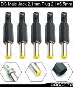 2.1mm Male Power Jack 5V 12V DC Male Jack DC Power Jack