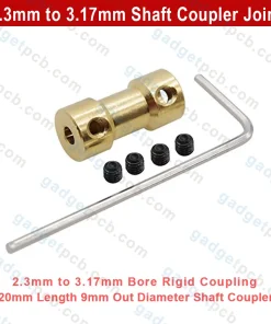 2 3mm to 3 17mm shaft coupler joint connector 2