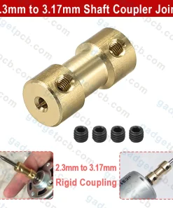 2.3mm to 3.17mm Shaft Coupler Joint Connector