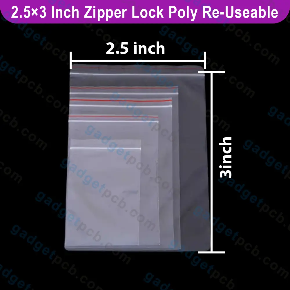 2.5x3 INCH Zipper Lock Poly Bag 2.5x3 Inch Zip Lock Bag Transparent Poly Bag Zipper Lock Bag Reusable 2 2.5x3 INCH Zipper Lock Poly Bag 2.5x3 Inch Zip Lock Bag Transparent Poly Bag Zipper Lock Bag Reusable - Image 2