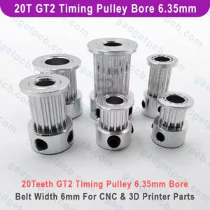 20 teeth gt2 timing pulley bore 6 35mm 2