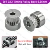 20 Teeth GT2 Timing Pulley Bore 6.35mm Belt with 6mm