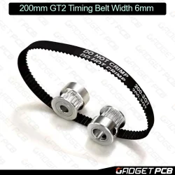 200mm gt2 timing belt width 6mm 2