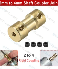 2mm to 4mm Shaft Coupler Joint Connector 2-4mm