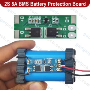 2S 8A BMS Battery Protection Board 2 Cells