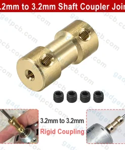 3.2mm to 3.2mm Shaft Coupler Joint Connector 3.2-3.2mm Bore