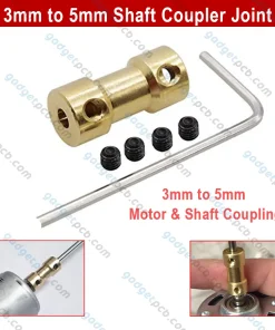 3mm to 5mm Shaft Coupler Joint Connector 3-5mm