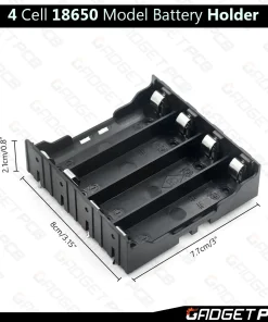 4 Cell 18650 Rechargeable Battery Holder Parallel Connections