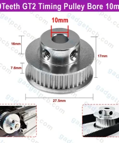 40 Teeth GT2 Timing Pulley Bore 10mm Synchronous Wheels