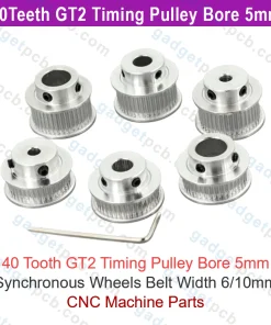 40 teeth gt2 timing pulley bore 5mm 2