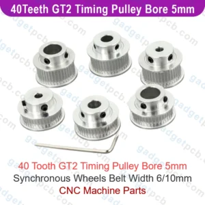 40 teeth gt2 timing pulley bore 5mm 2