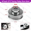 40 Teeth GT2 Timing Pulley Bore 6mm Synchronous Wheels