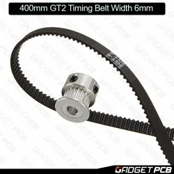 400mm gt2 timing belt width 6mm 2