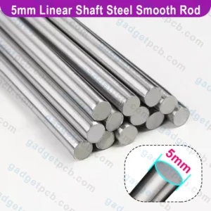 Alternative view of 5mm Linear Rail Shaft Length 300mm To 600mm Smooth Rod 5mm Motion Guide Steel Rod CNC Machine Parts