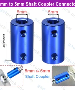 5mm to 5mm Shaft Coupling Joint Connector