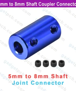 Alternative view of 5mm to 8mm Shaft Coupling Joint Connector L25XD14 Shaft Coupler Joint 5x8mm Bore Joint Stepper Motor Coupler