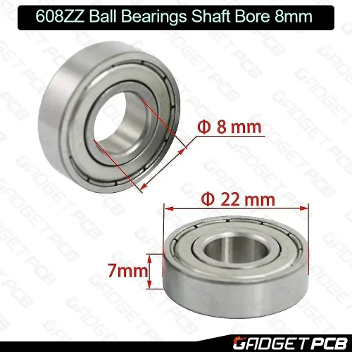 608zz deep groove ball bearings 1