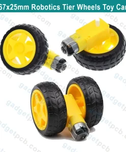 67mm Robotics Wheels Smart Car Tire 67x25mm 5.3mm Shaft Hole For Smart Robot Car DC 3V 6V TT Gear 7 67mm Robotics Wheels Smart Car Tire 67x25mm 5.3mm