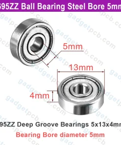 695ZZ Deep Groove Ball Bearings 695z 5 x 13 x 4mm Bearing