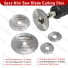 6pcs Mini Circular Saw Blade Set HSS Cutting Disc