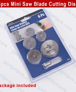 6pcs mini circular saw blade set hss cutting 3
