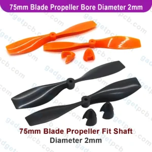 75mm propeller blade fan for 180 motor fan 2