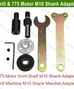 775 Motor Drill Machine M10 Shank Adapter Arbor Mandrel Chuck