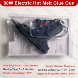 80W Hot Melt Electric Glue Gun Machine AC 220V Heavy Duty Heat Tool For 11mm Glue Sticks - Image 3